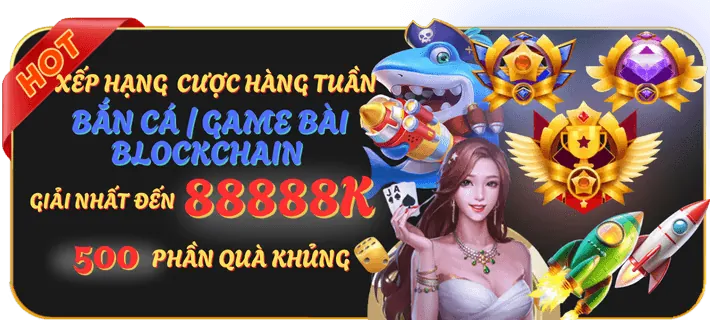 Hình ảnh vũ khí đặc biệt trong trò chơi bắn cá